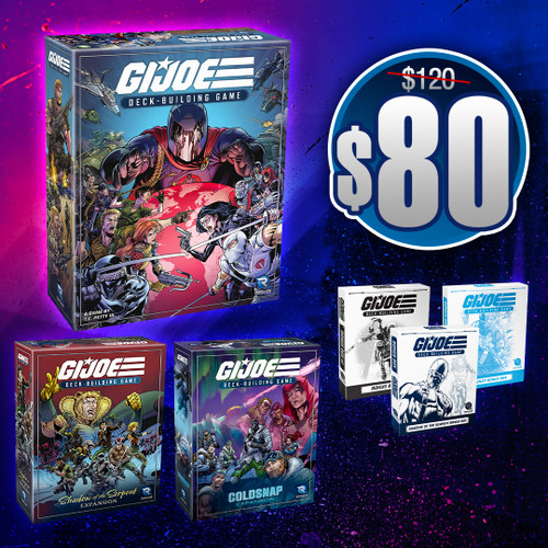 G.I. JOE Deck-Building Game Starter Bundle