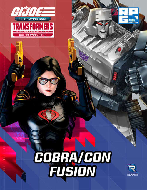 G.I. JOE Transformers Roleplaying Game Cobra/Con Fusion Adventure Cover