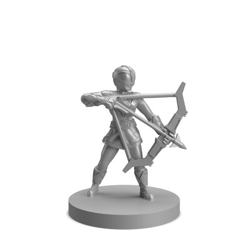 STL Power Rangers Mighty Morphin Pink Ranger Mini