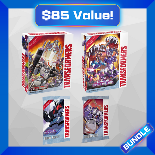 Transformers Deck-Building Game Darkness & Chaos Bundle