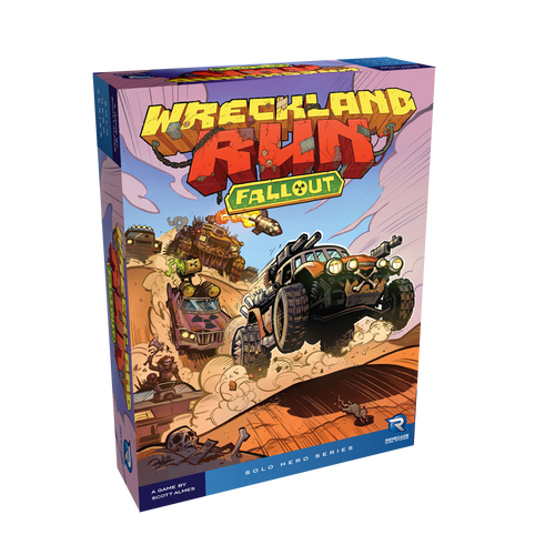 Wreckland Run Fallout Expansion 3D Box