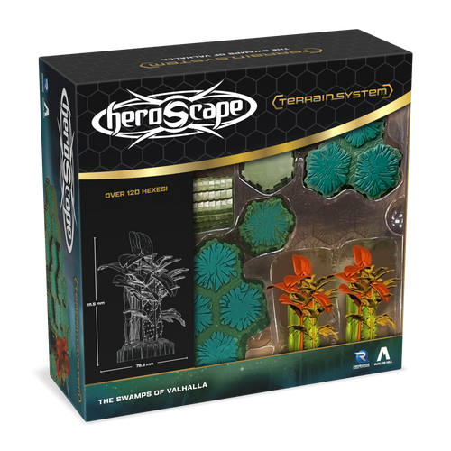Heroscape: The Swamps of Valhalla Terrain Expansion 3D