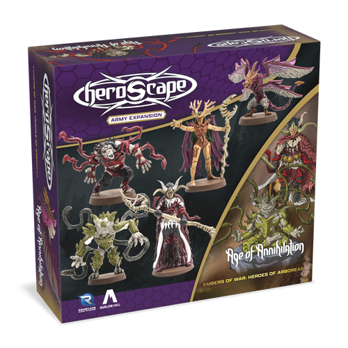 Heroscape: Heroes of Aboreas Army Expansion 3D