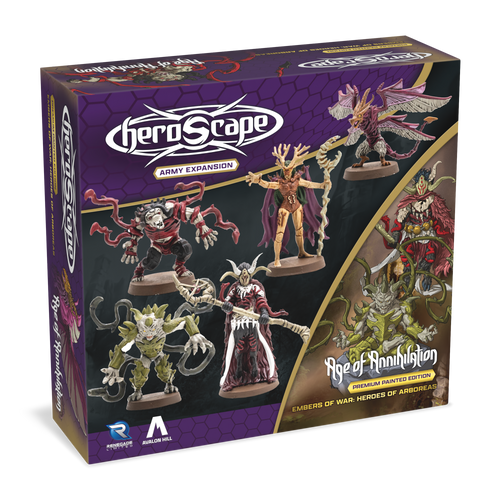 Heroscape: Heroes of Aboreas Army Expansion Painted 3D