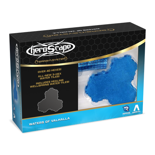 Heroscape: Waters of Valhalla Terrain Expansion 3D