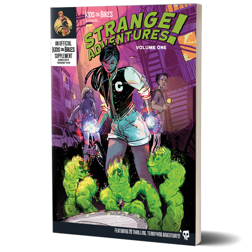 Kids on Bikes Strange Adventures Vol 1 3d box