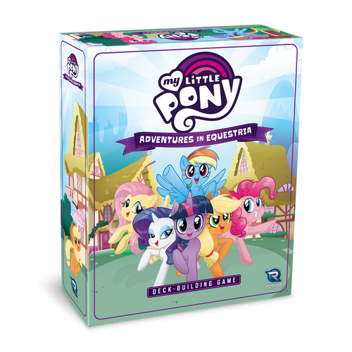 My Little Pony: Adventures in Equestria Deck-Building Game 3D Box
