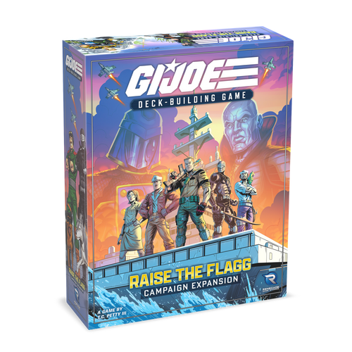 G.I. JOE Deck-Building Game Raise the Flagg Campaign Expansion 3D