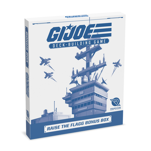 G.I. JOE Deck-Building Game Raise the Flagg Bonus Box #5 3D
