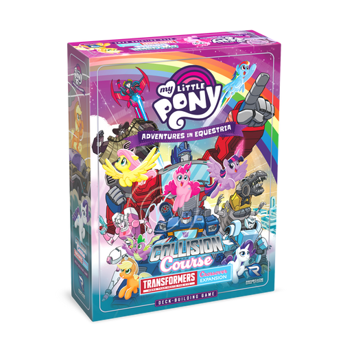 My Little Pony Deck-Building Game Collision Course a Transformers Crossover Expansion 3D