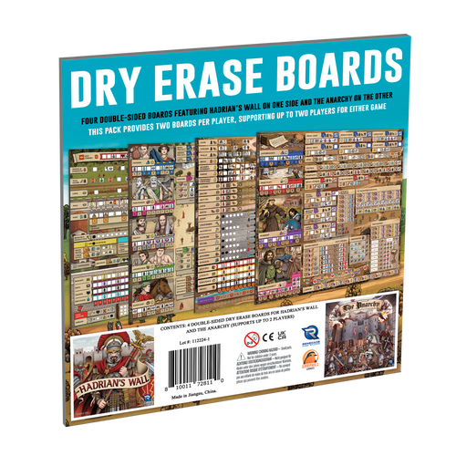 Hadrian's Wall & The Anarchy Dry Erase Boards