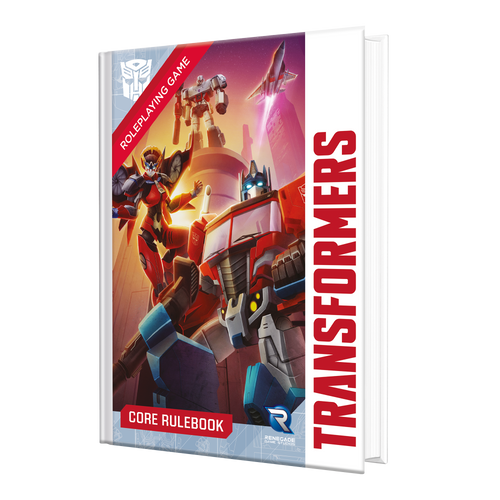 Transformers Roleplaying Game Core Rulebook 3D