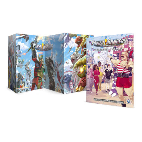 Power Rangers Roleplaying Game A Glutton for Punishment Adventure and GM Screen