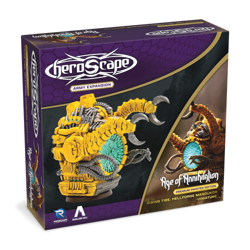 Heroscape: Rising Tide – Hellforge Mandukor Army Expansion Premium Painted Edition 3D