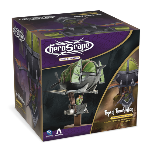 Heroscape: Air Marshal Zed Nesbitt Army Expansion Painted Edition 3D