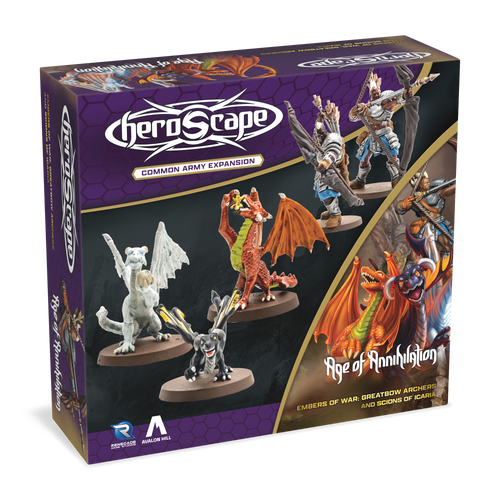 Heroscape: Greatbow Archers & Scions of Icaria Army Expansion 3D