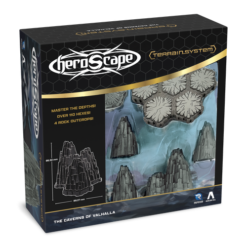 Heroscape: The Caverns of Valhalla Terrain Expansion 3D