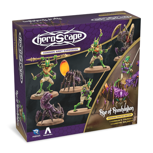 Heroscape: Skordyre Soldiers Common Army Expansion Painted 3D