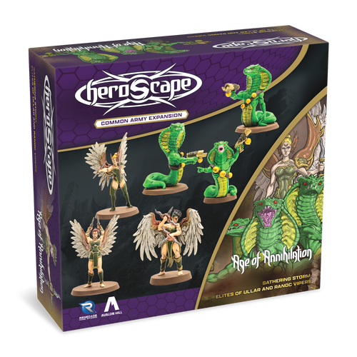 Heroscape: Elites of Ullar & Ranoc Vipers Common Army Expansion 3D