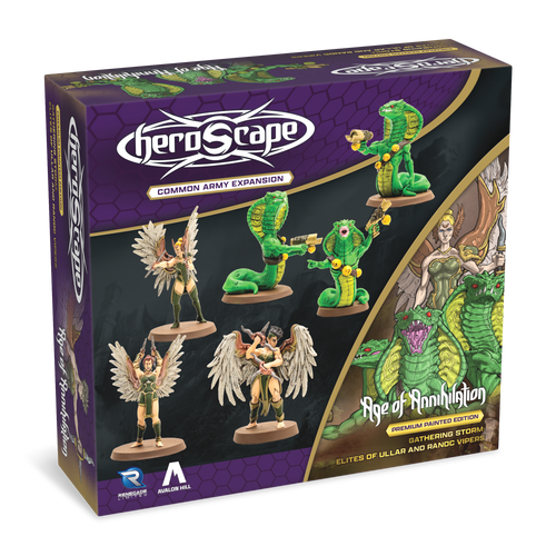 Heroscape: Elites of Ullar & Ranoc Vipers Common Army Expansion Painted 3D