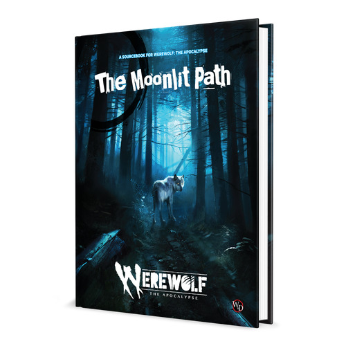 Werewolf: The Apocalypse 5th Edition Roleplaying Game The Moonlit Path Sourcebook 3D