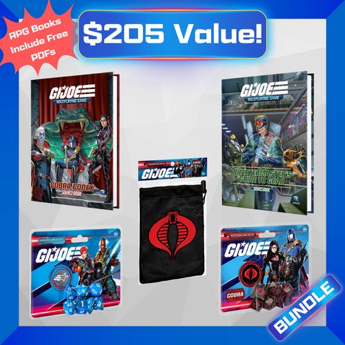 G.I. JOE Roleplaying Game Cobra Bundle